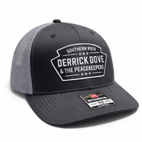 Black/Grey Southern rock Hat