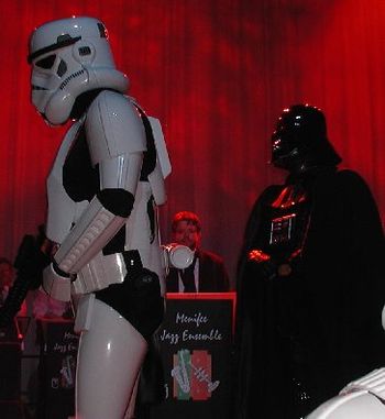 At Celebration III with Darth Vader!
