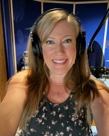 Tara adding some BGVs at the studio. Another fun day at the "office."
