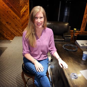 Recording some vocals today on a new cover tune at Pete Tokar Productions for ABL Records! #LovelyDay

