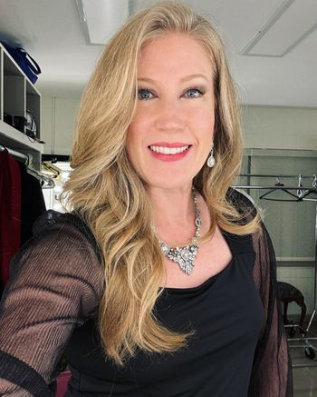 Backstage, all ready, and waiting for the concert to begin!
