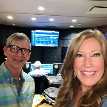 Fun times in the studio working on a large group vocal project with Allan Licht & Pete Tokar producing.
