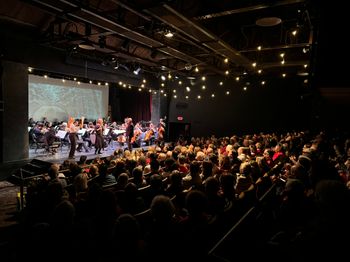 Conductor Steve Eva asked for some audience participation on the song "Sleigh Ride," which is always a crowd pleaser!
