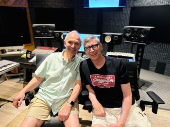These two talents and good friends: Pete Tokar and Allan Licht -- one last photo after 13 years of working together. #bonvoyage
