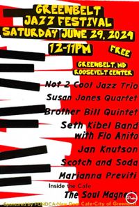Seth Kibel Quintet, ft. Flo Anito, at Greenbelt Jazz Festival