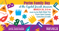 Washington Revels "Purim Family Day" with Seth Kibel Trio