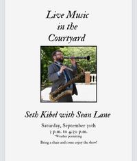 Seth Kibel & Sean Lane (free outdoor concert)
