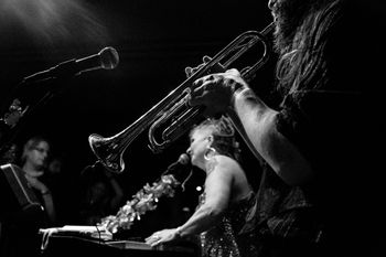 Upstairs at Ronnie Scott;s Photo by Jan Rocker
