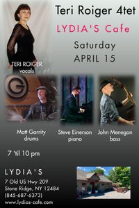 Teri Roiger Quartet @ Lydia's