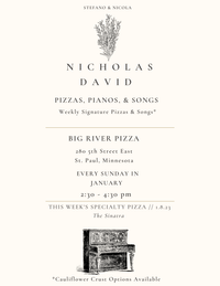 Pizzas, Pianos & Songs 