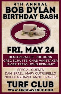 4th Annual Bob Dylan Birthday Bash 