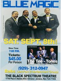 Opening for Blue Magic