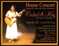 September 12th ~ Concert for Peace