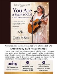 Cecilia St. King - You Are A Spark of God