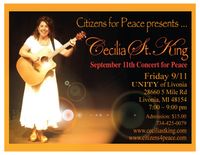September 11th Concert for PEACE
