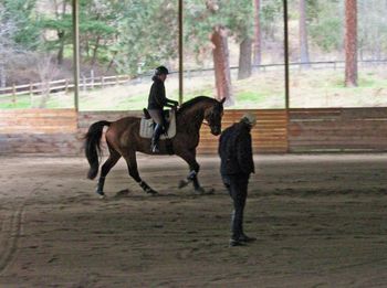 Danica teaching DeeDee
