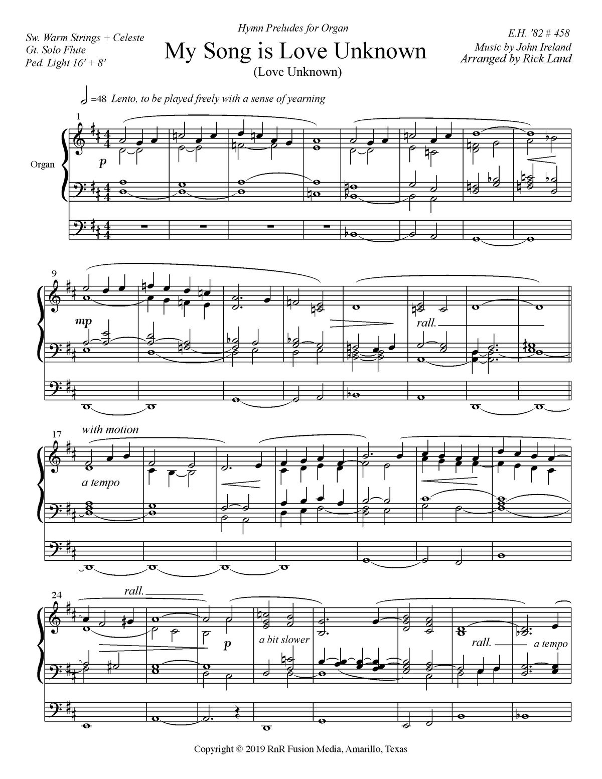 My Song is Love