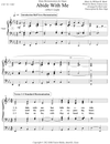 ABIDE WITH ME (HYMN HARMONIZATION)