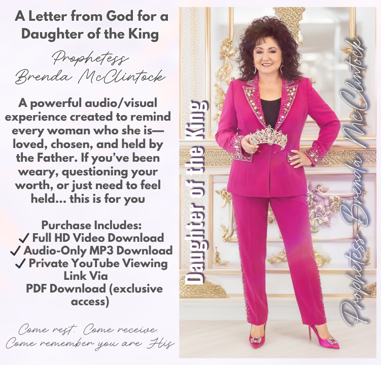  A Letter from God for a Daughter of the King