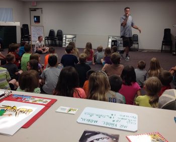 Mr Kneel @ Augusta Public Library in Augusta, KS (May 27, 2014)
