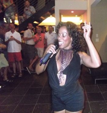 Singing at Russ' Party
