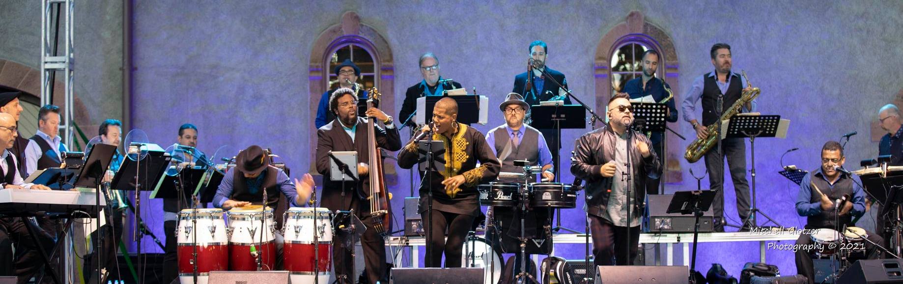 Pacific Mambo Orchestra live on stage