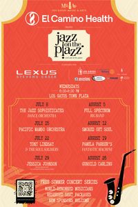 Jazz on the Plazz by Los Gatos Music & Arts with Pacific Mambo Orchestra
