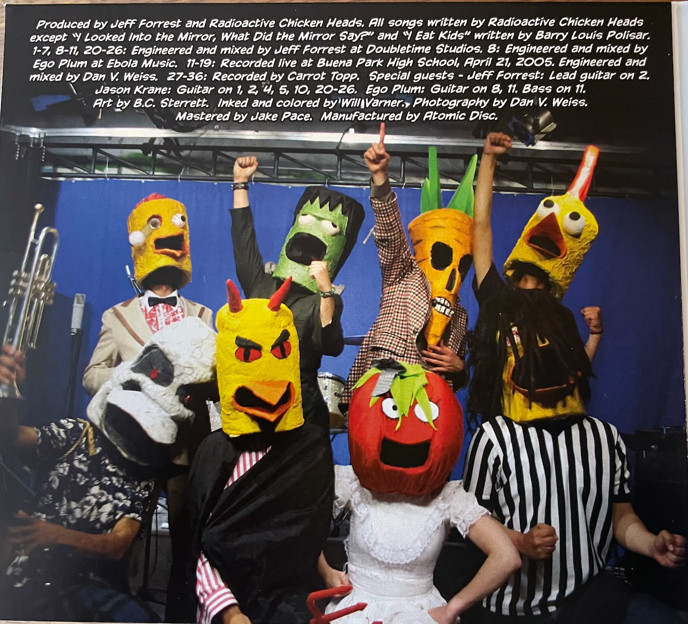 Growing Mold - 20th Anniversary Edition CD - RADIOACTIVE CHICKEN HEADS