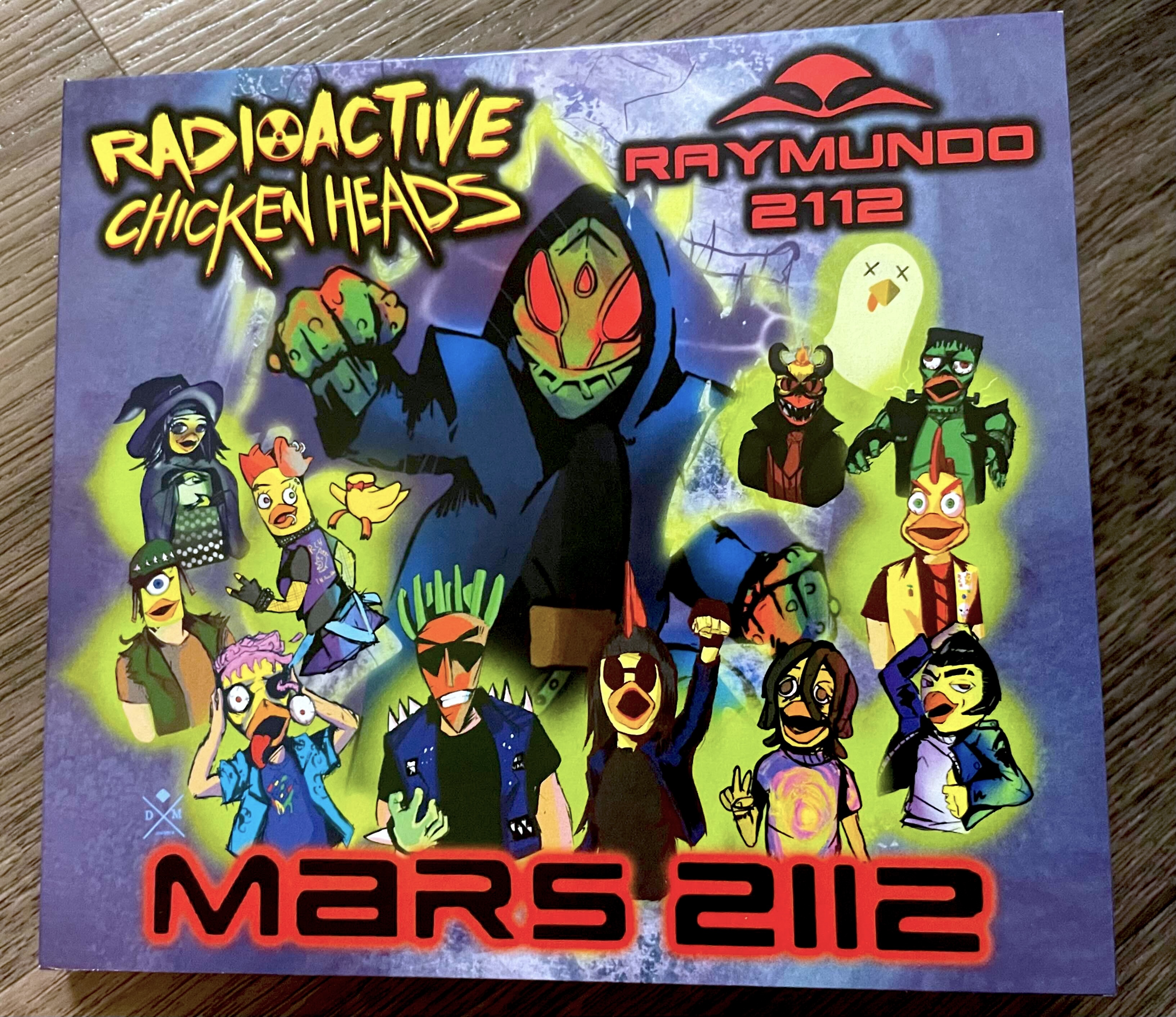 Mars 2112 - CD-EP - RADIOACTIVE CHICKEN HEADS
