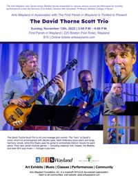 David Thorne Scott trio