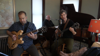 Jazzy trio with vocal harmony