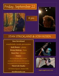 Stan Strickland/Josh Rosen Quartet with Bruno Raberg and Dave Fox