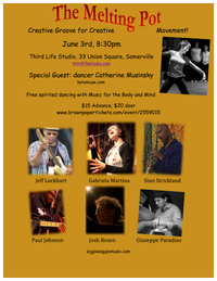 Jazzadelic dancing with The Melting Pot