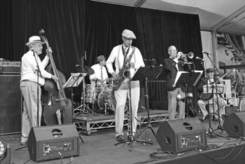 In action at the OC Fair - what a fun gig!
