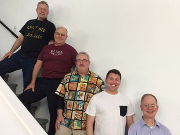 The group, post session - thanks guys!
