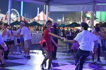 Lots of dancers again this year at the OC Fair
