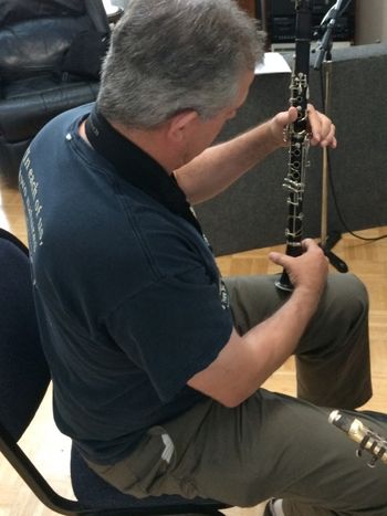 Phil getting ready
