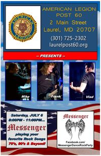 Messenger Am Legion Post 60 Debut