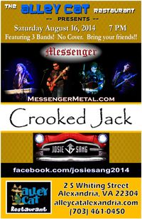 Messenger Plays The Alley Cat