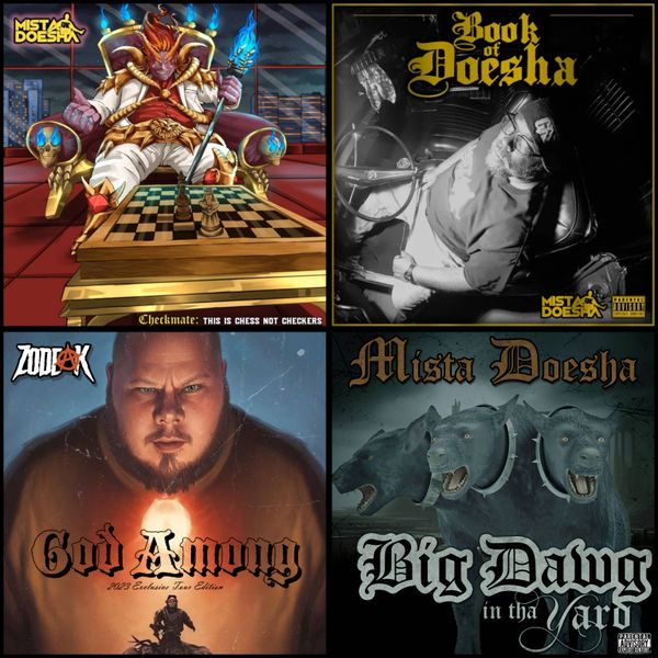 Bundle - Mista Doesha & Zodeak 4 CD Bundle