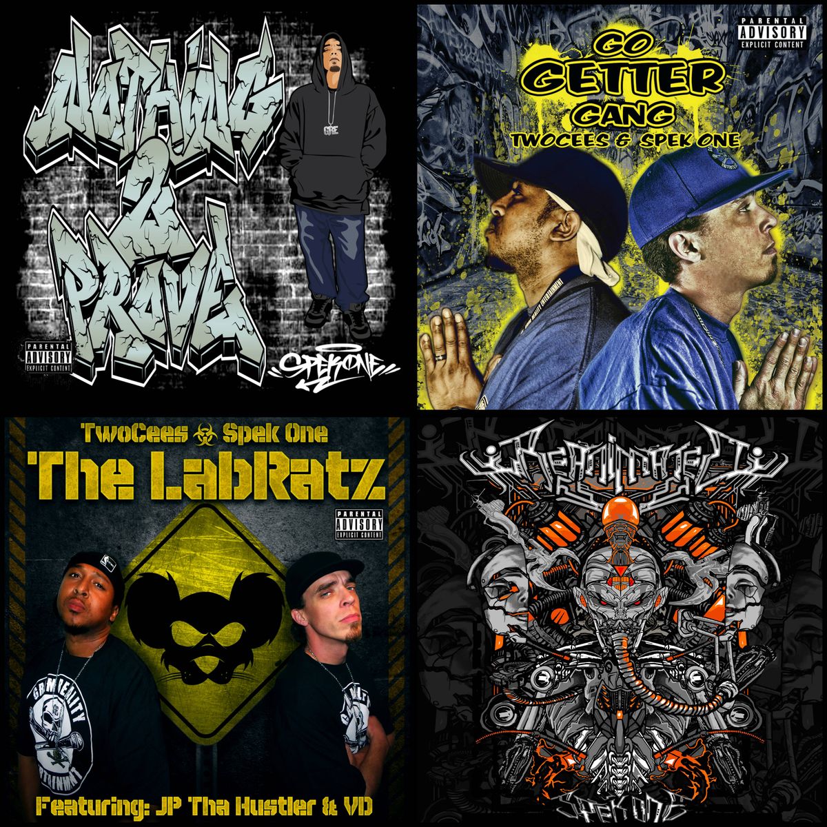 4 CD Bundle Pack - Spek One