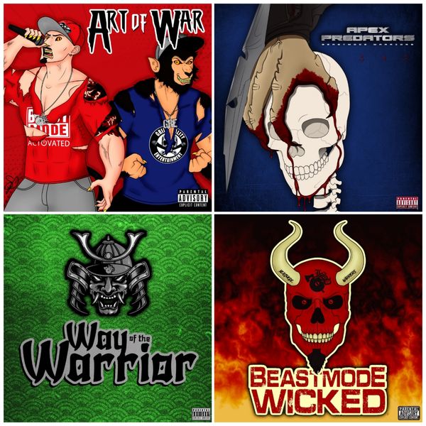 4 CD Bundle Pack - Beastmode Warriors
