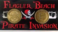 Tom Mason and the Blue Buccaneers raid on the Flagler Beach Pirate Invasion!