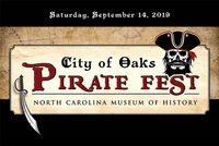 Tom Mason and the Blue Buccaneers raid on the City of Oaks Pirate Fest in Raleigh North Carolina