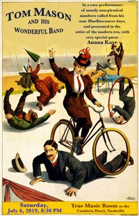 Tom Mason Band at The True Music Room with special guest Anana Kaye