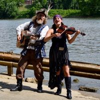 Captain Tom Mason and Fiddling Sage Silver at Shelby Bottoms Nature Center