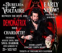 Aurelio Voltaire in Charlotte, NC at Snug Harbor!