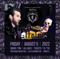 Aurelio Voltaire in Tampa, FL at New World Music Hall!