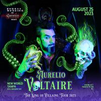Aurelio Voltaire in Tampa at New World Brewery!