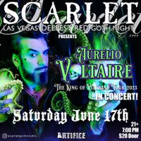 Aurelio Voltaire in Las Vegas, NV at Scarlet (Artifice Club)